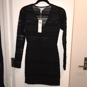 Little black lace dress